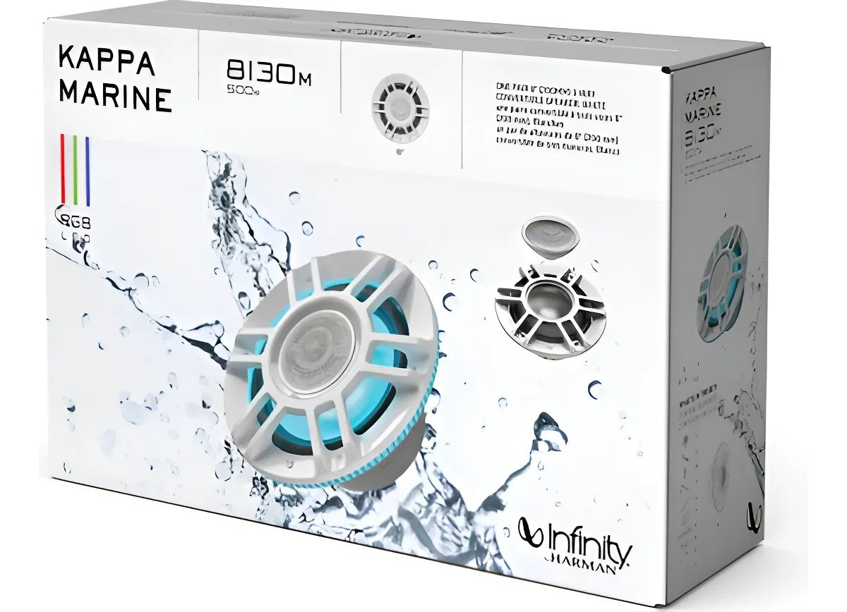 Juego de Bocinas 8 Pulgadas Marinas Infinity Kappa 8130 200w Rms - Imagen 7