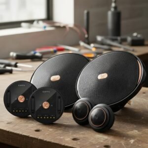 Set De Medios KAPPA 90CSX De Dos Vías de 6" x 9" con crossover conmutable